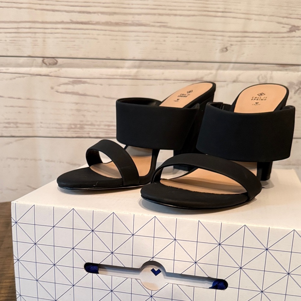 Call it Spring Black Women's Sandals